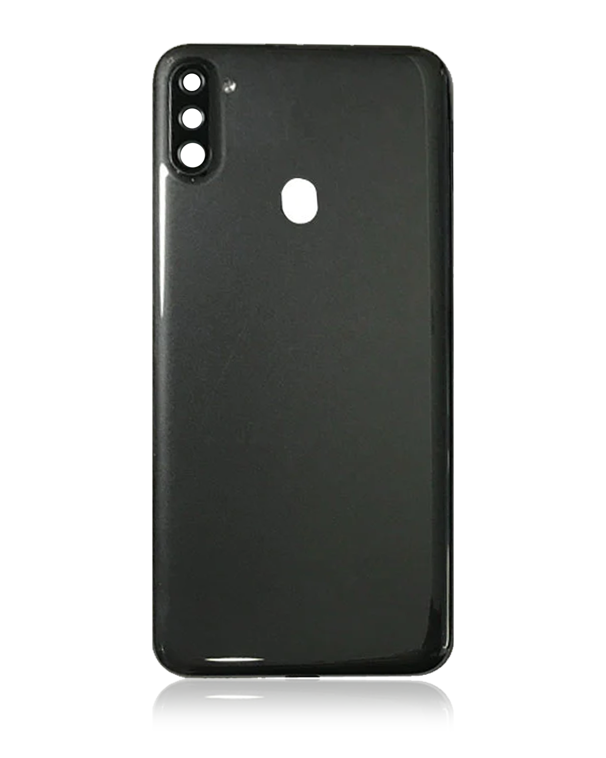 Rückdeckelglas mit Kameraglas für Samsung Galaxy A11 (A115 / 2020) (US-Version) (Service Pack) (Black (Schwarz)) – Bild 4