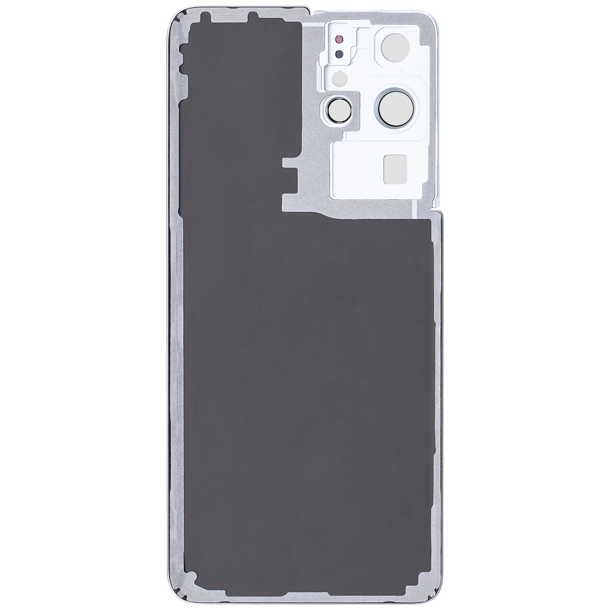 Rückdeckelglas mit Kameraglas für Samsung Galaxy S21 Ultra (Service Pack) (Phantom Silver) – Bild 4