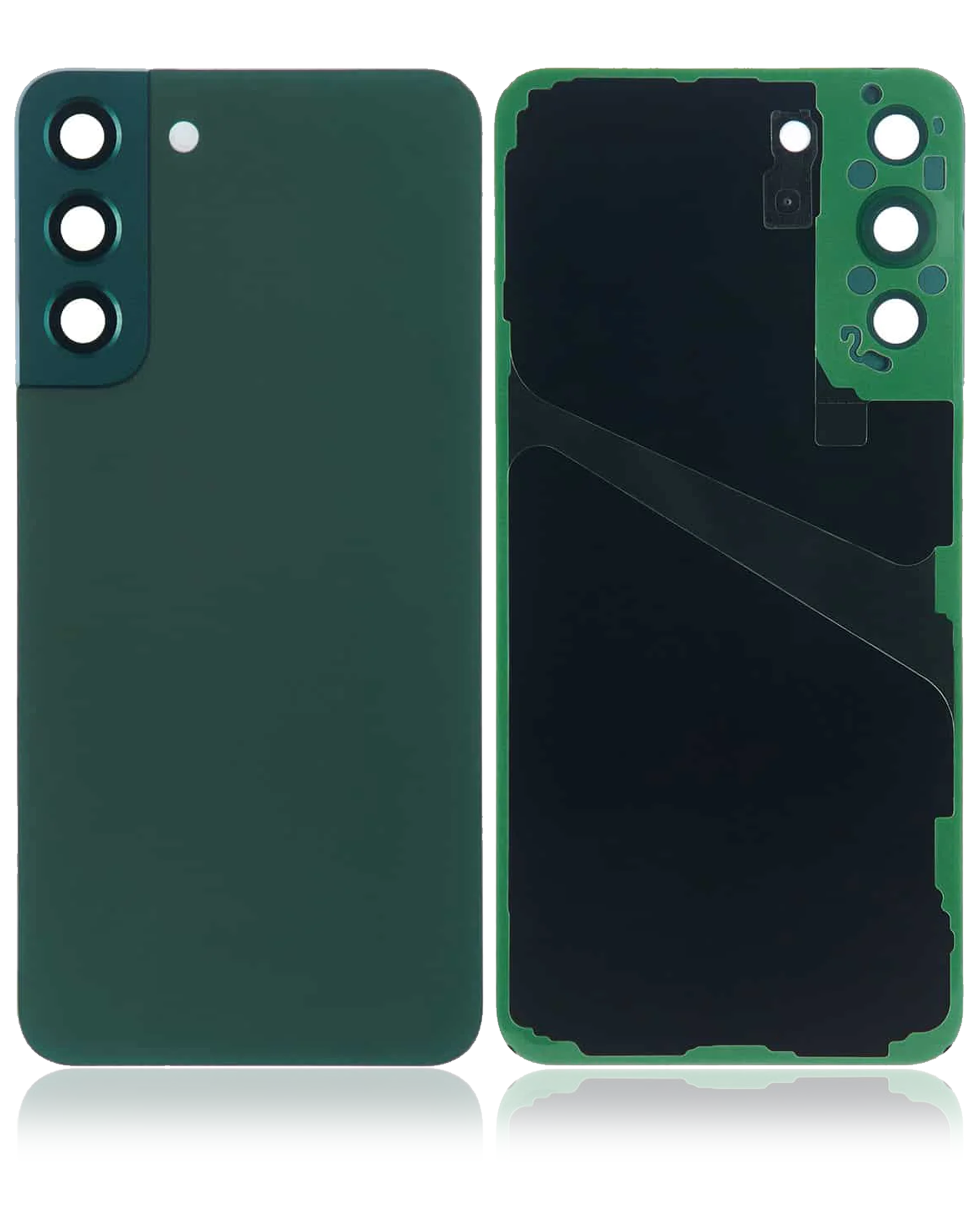 Rückdeckelglas mit Kameraglas für Samsung Galaxy S22 Plus (Service Pack) (Green (Grün)) – Bild 4