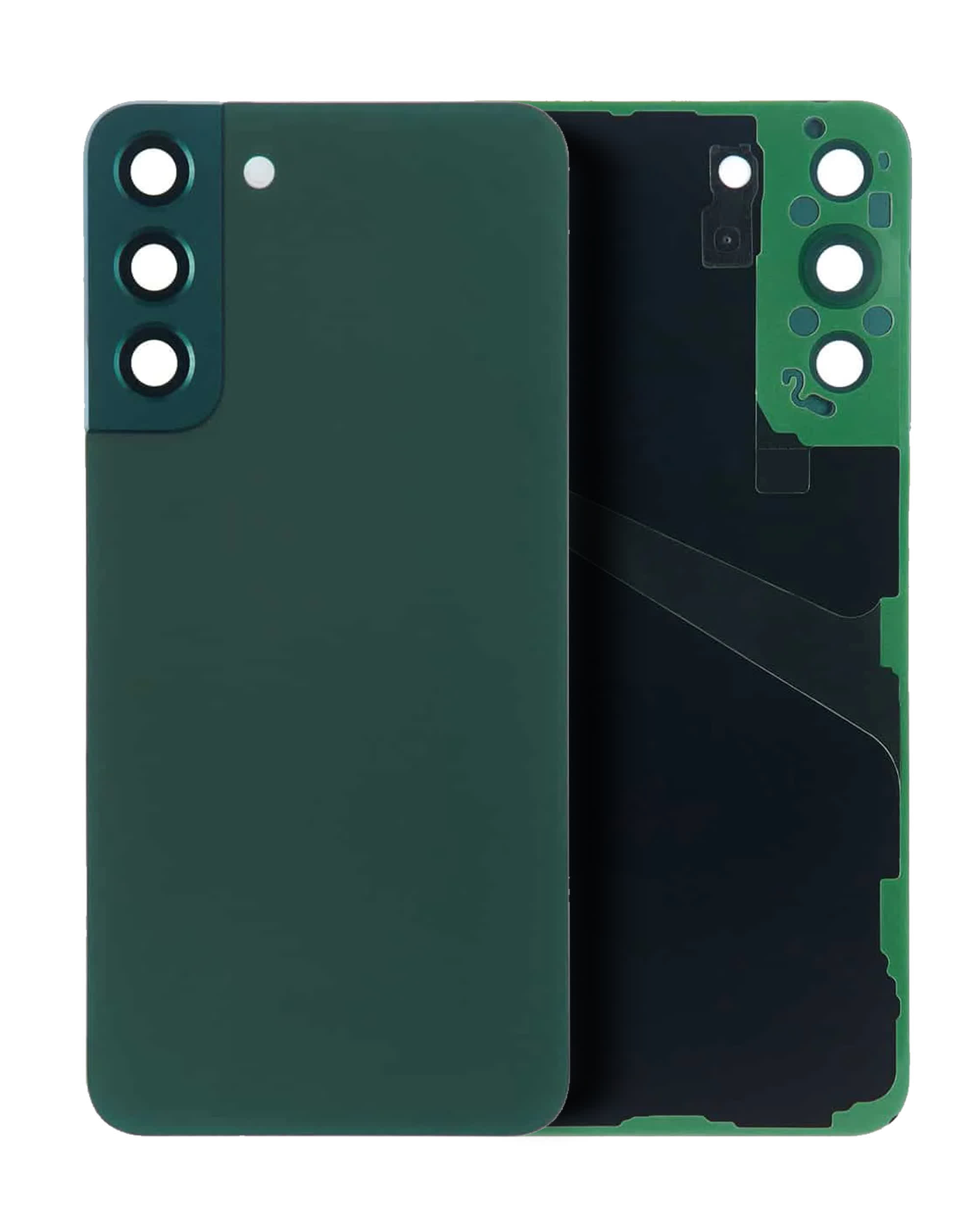 Rückdeckelglas mit Kameraglas für Samsung Galaxy S22 Plus (Service Pack) (Green (Grün))