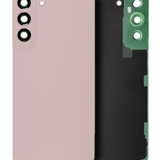 Rückdeckelglas mit Kameraglas für Samsung Galaxy S22 Plus (Service Pack) (Pink Gold)