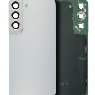 Rückdeckelglas mit Kameraglas für Samsung Galaxy S22 Plus (Service Pack) (White (Weiß))