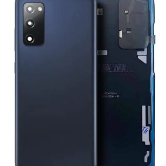 Rückdeckelglas mit Kameraglas für Samsung Galaxy S20 FE (Service Pack) (Cloud Navy)