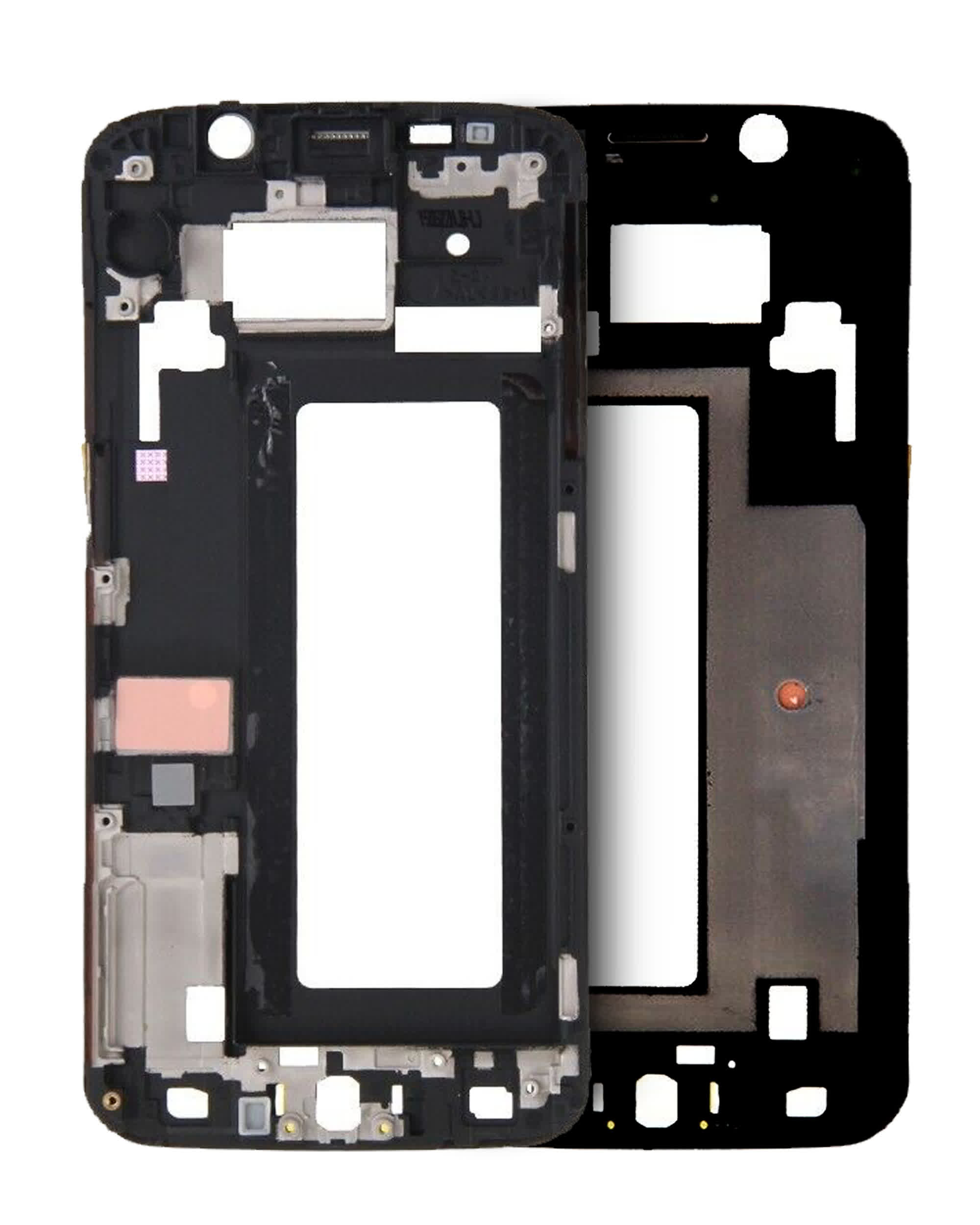 Mittelrahmen für Samsung Galaxy S6 Edge (Service Pack) (Black Sapphire (Schwarz))