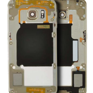 Mittelrahmen für Samsung Galaxy S6 Edge (Service Pack) (Gold Platinum)