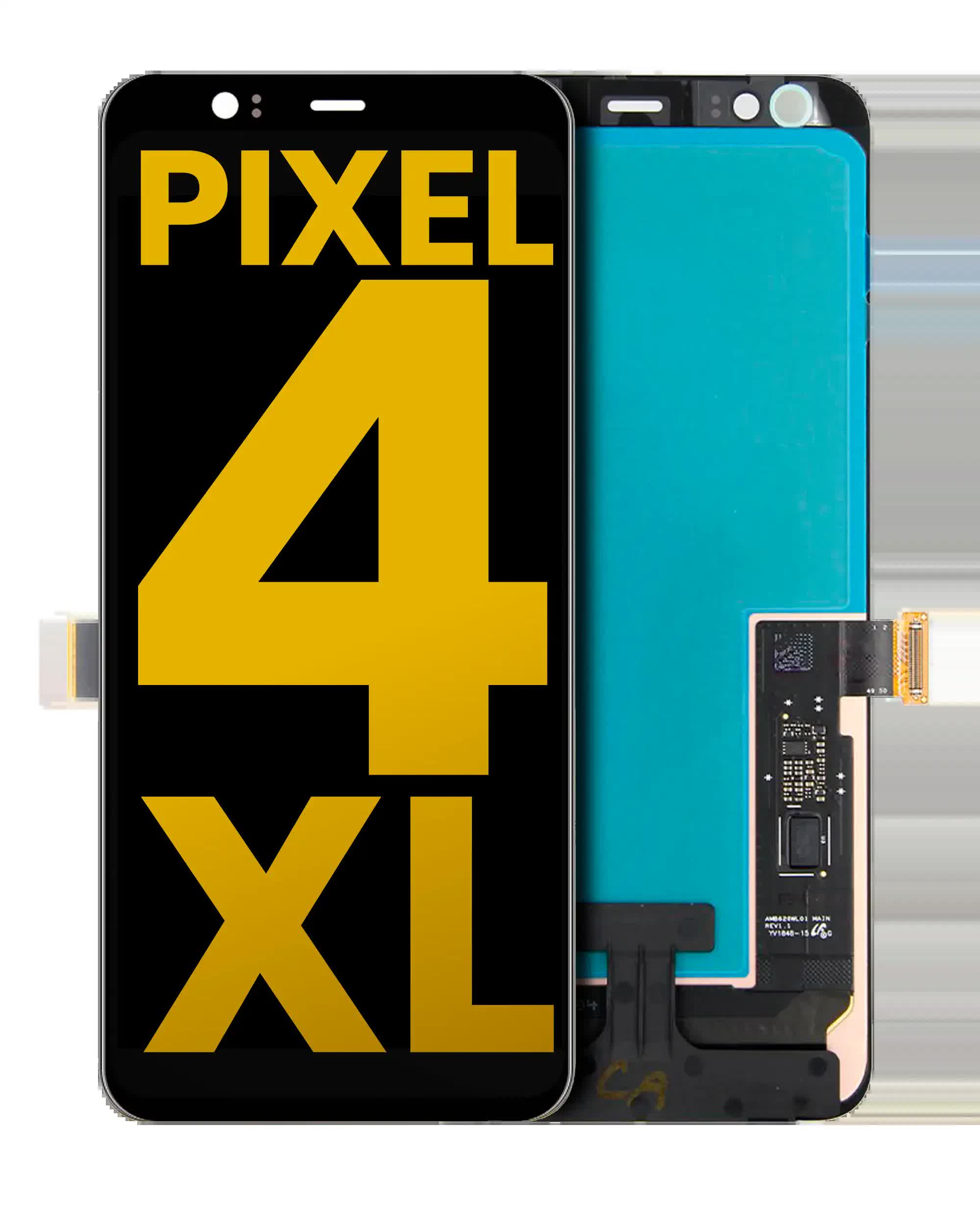 OLED Display ohne Rahmen für Google Pixel 4 XL (professionell aufgearbeitet)