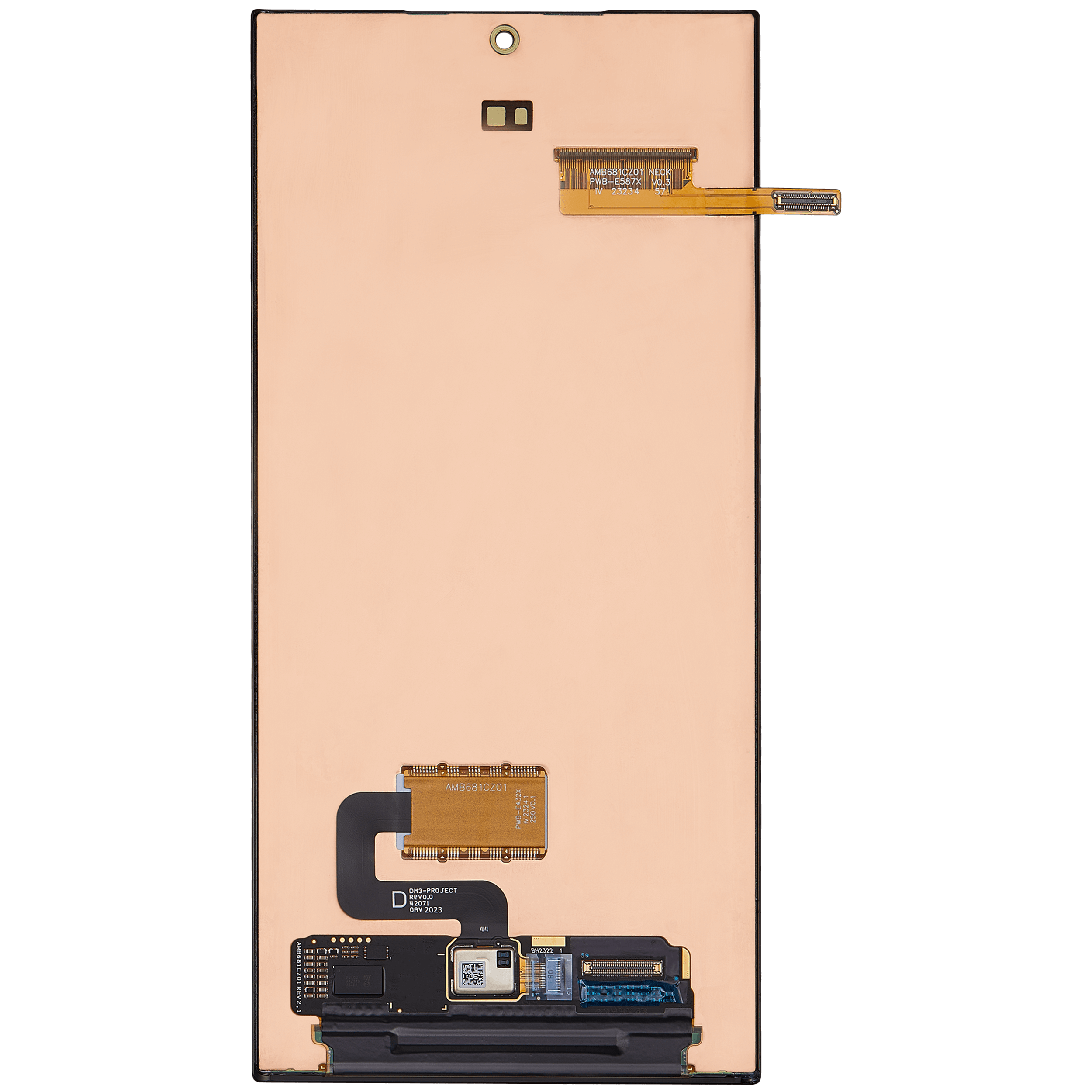 OLED Display ohne Rahmen für Samsung Galaxy S23 Ultra 5G (US & International) (Service Pack) – Bild 4