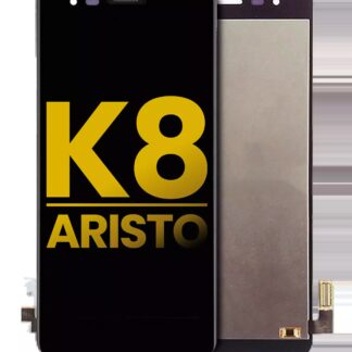 LCD Display ohne Rahmen für LG K8 (2017) / Aristo (US-Version) (professionell aufgearbeitet) (Black (Schwarz))