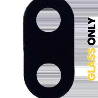 Rückkamera-Glas (nur Glas) mit Klebefolie für LG Aristo 3 Plus (X220MB) (Black (Schwarz))