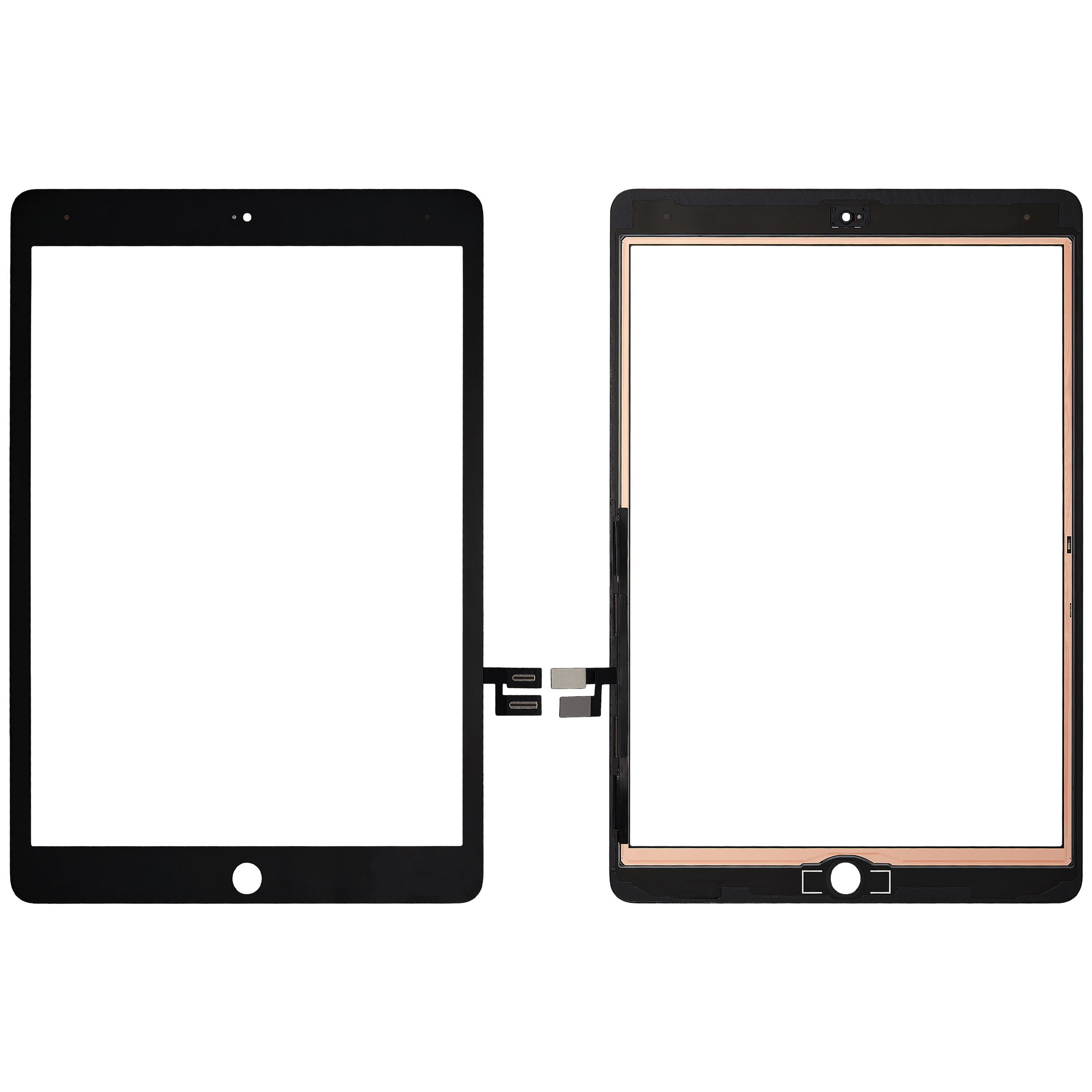 Touchscreen-Digitizer für iPad 7 (2019) / iPad 8 (2020) / iPad 9 (2021) (Premium) (Black (Schwarz)) – Bild 2