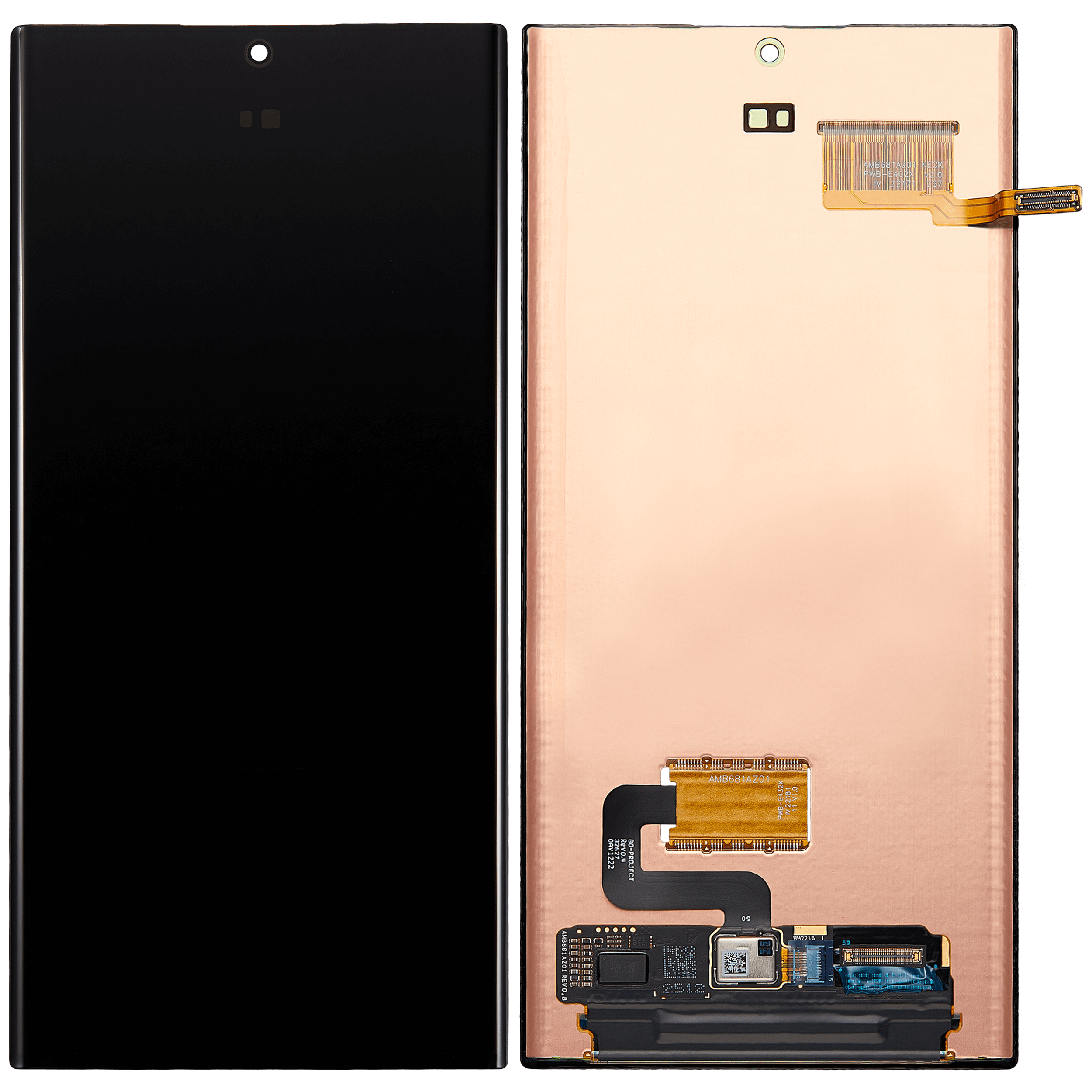OLED Display ohne Rahmen für Samsung Galaxy S22 Ultra 5G (Service Pack) – Bild 2