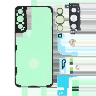Rückdeckel Klebefolie mit Re-Work Set für Samsung Galaxy S22 Plus (Service Pack)