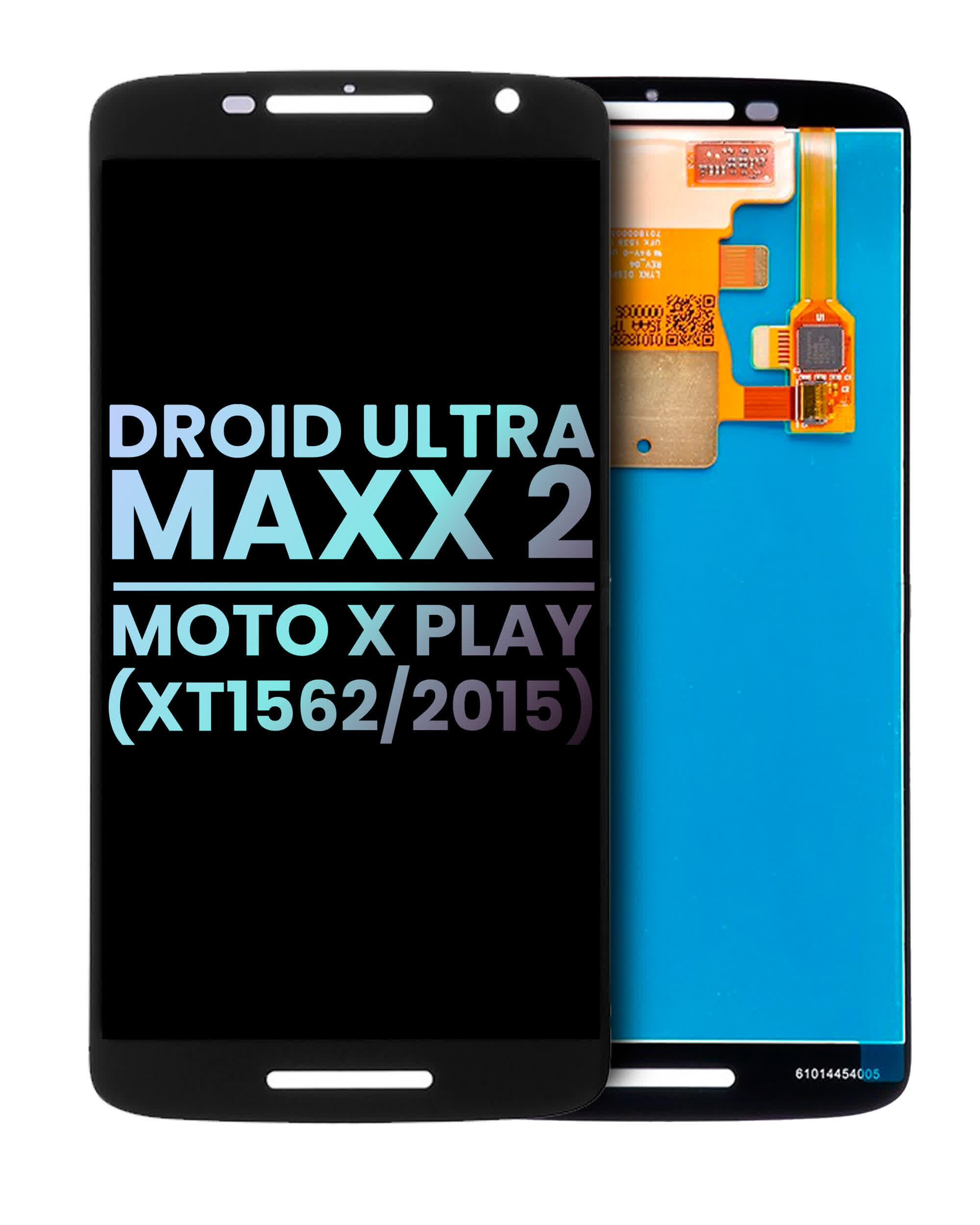 LCD Display ohne Rahmen ForMotorola Moto Droid Ultra Maxx 2 / Moto X Play (XT1562 / 2015) (Black (Schwarz)) (Original)