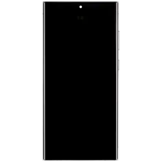 OLED Display mit Rahmen für Samsung Galaxy S23 Ultra 5G (US & International) (Service Pack) (Sky Blue & Lime)