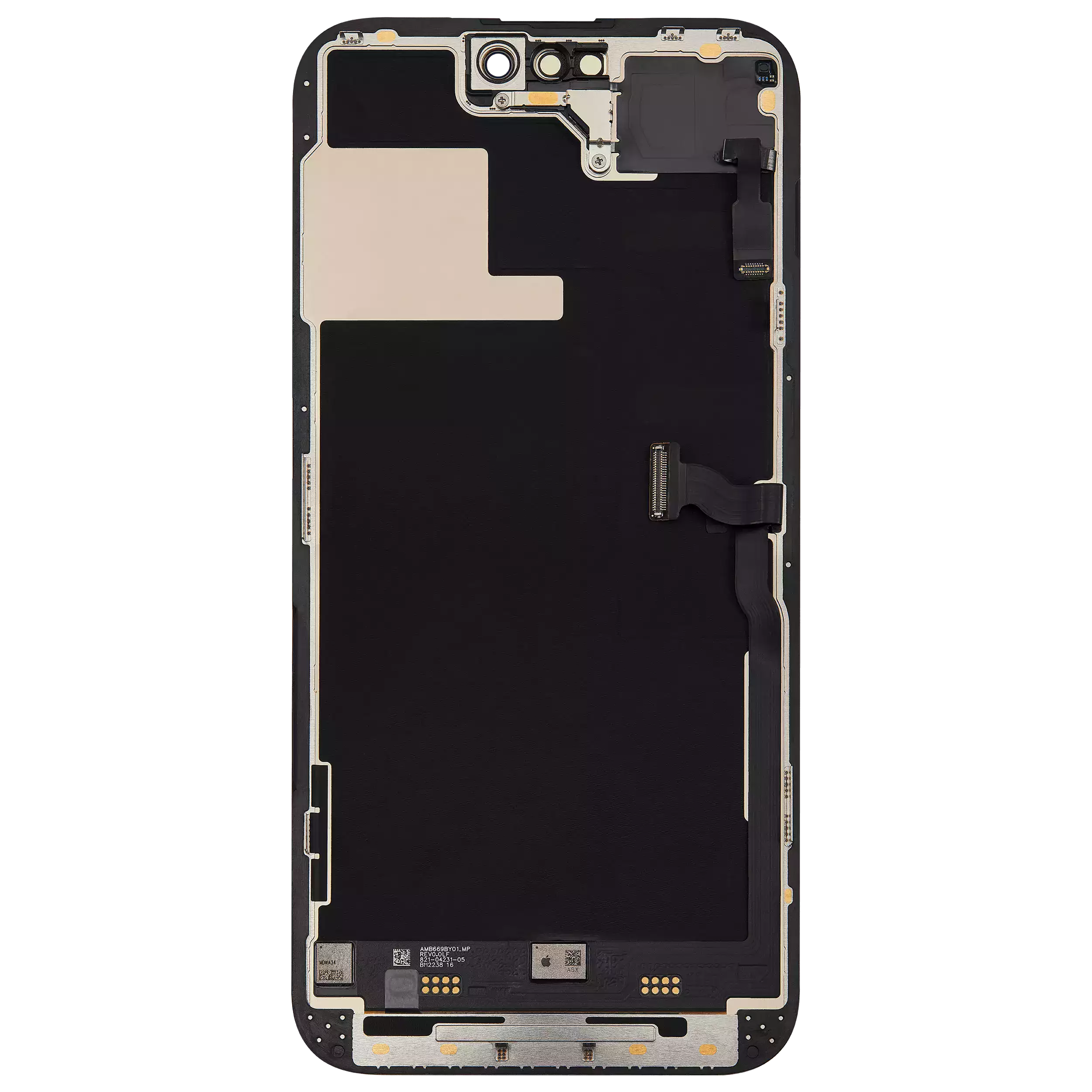 OLED Display mit Näherungssensor Flex vormontiert für iPhone 14 Pro Max (Service Pack) – Bild 3