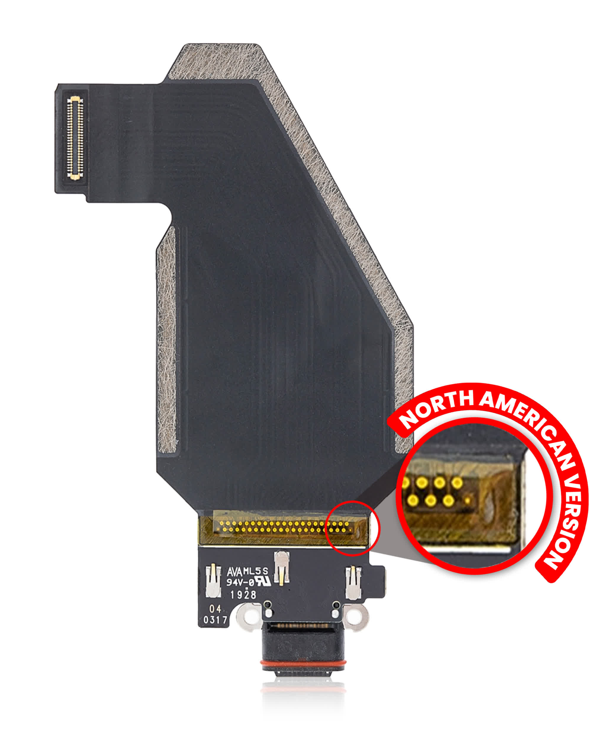 Ladebuchse Flexkabel für Google Pixel 4 XL (US-Version) (Original)