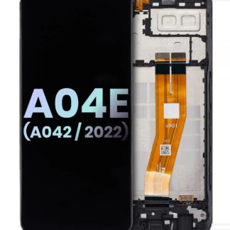 LCD Display mit Rahmen für Samsung Galaxy A04E (A042 / 2022) (Service Pack)