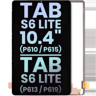 LCD Display ohne Rahmen für Samsung Galaxy Tab S6 Lite 10.4" (P610 / P615) (2020) / Tab S6 Lite 10.4" (P613 / P619) (2022) (Service Pack)