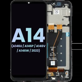 LCD Display mit Rahmen für Samsung Galaxy A14 5G (A146U / A146P / A146V / A146W / 2023) (US-Version) (Service Pack)