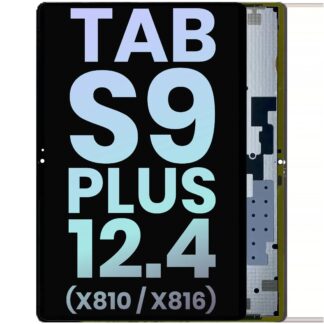 OLED Display ohne Rahmen für Samsung Galaxy Tab S9 Plus 12.4" (X810 / X816 ) (2023) (Service Pack)