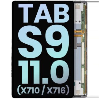 OLED Display ohne Rahmen für Samsung Galaxy Tab S9 11.0" (X710 / X716) (2023) (Service Pack)
