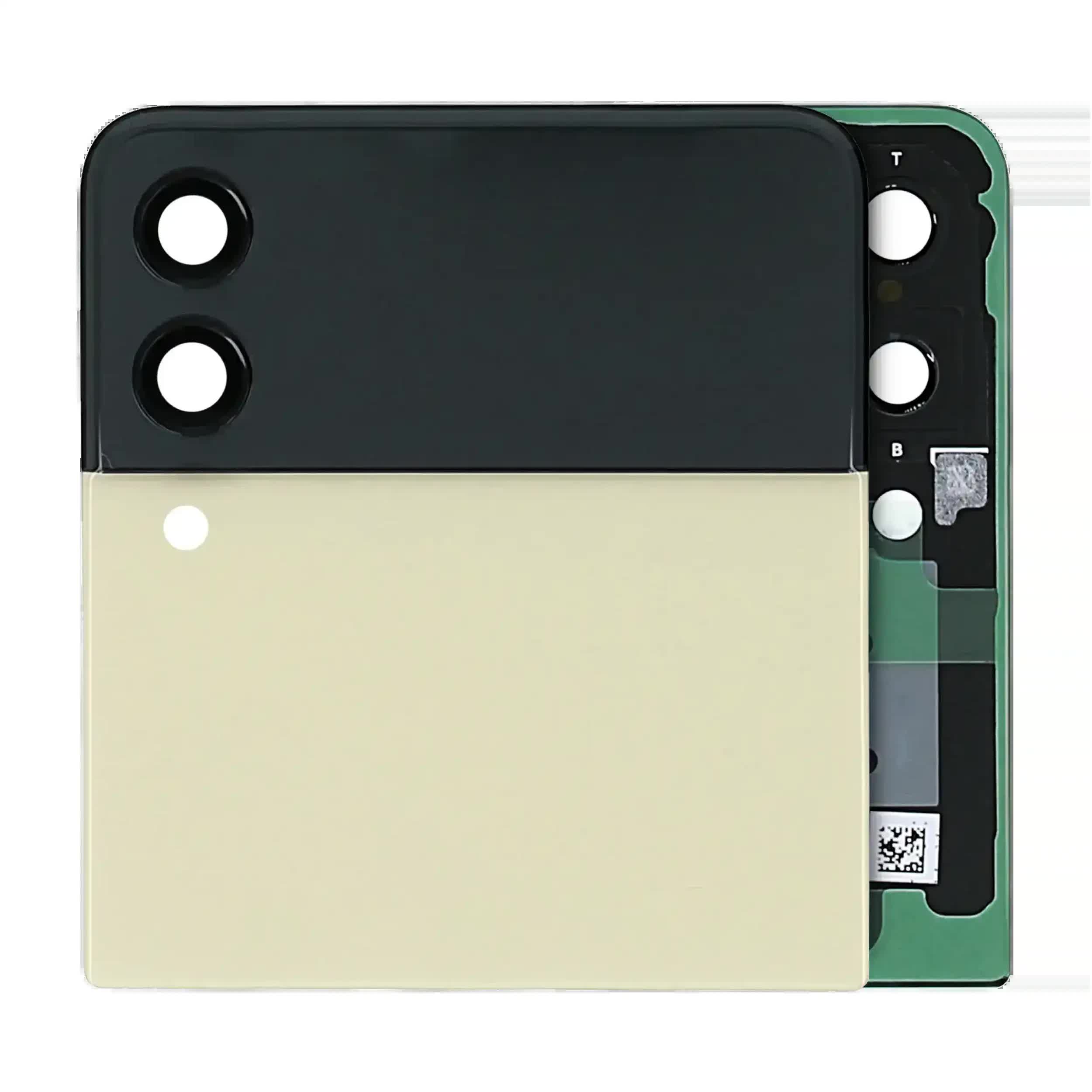 Outer OLED Display für Samsung Galaxy Z Flip 3 5G (Service Pack) (Cream)