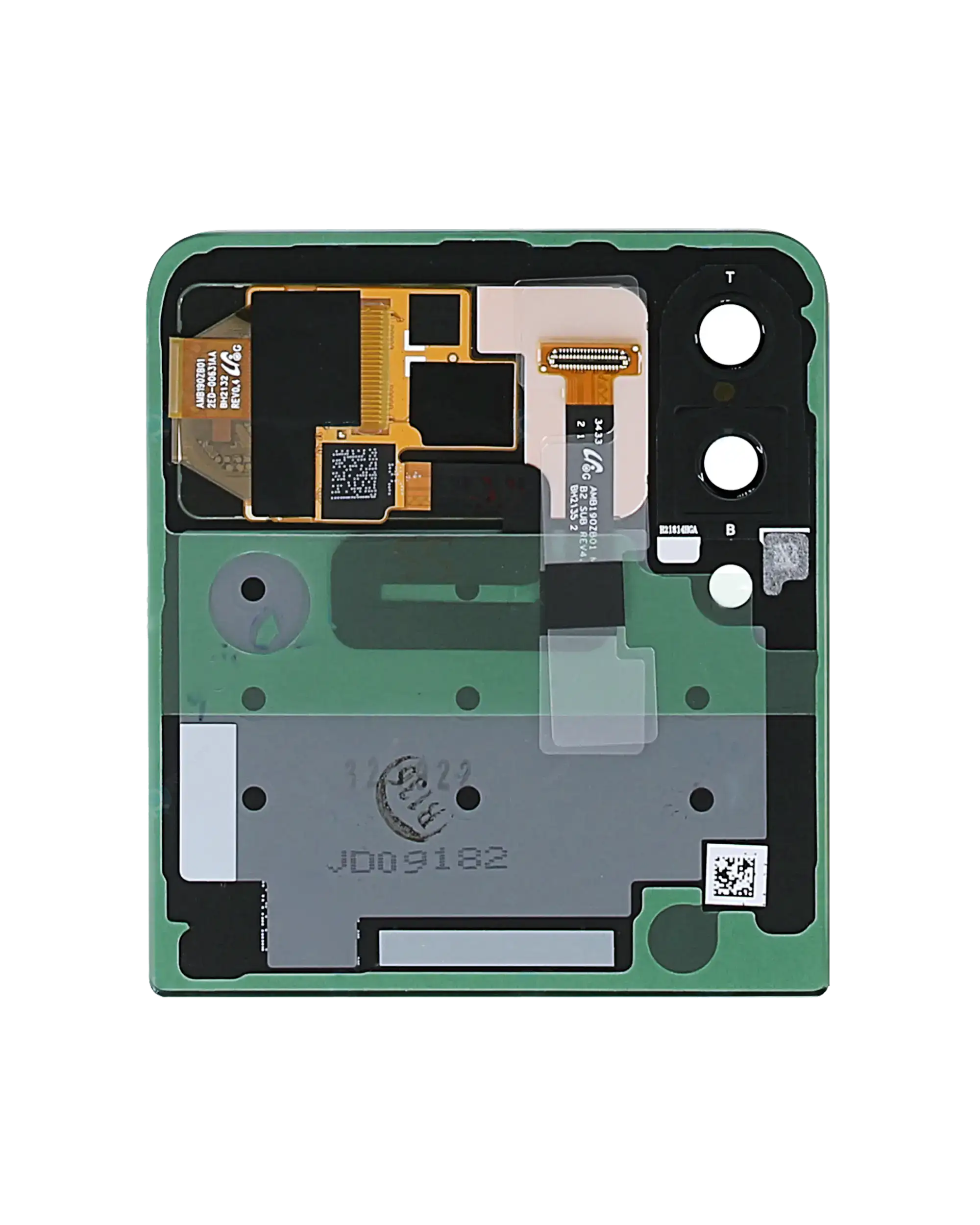 Outer OLED Display für Samsung Galaxy Z Flip 3 5G (Service Pack) (Grey (Grau)) – Bild 3