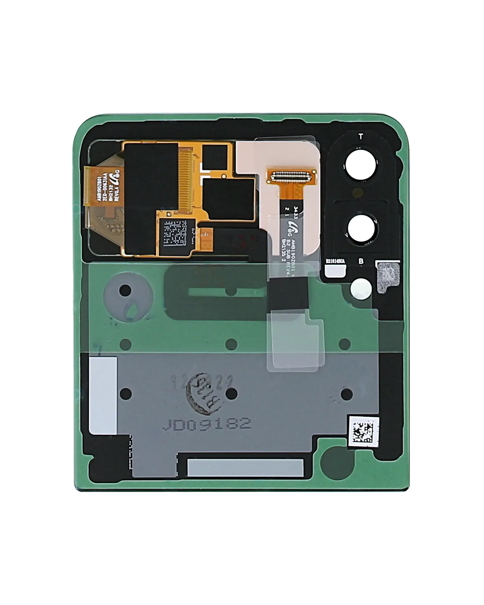 Outer OLED Display für Samsung Galaxy Z Flip 3 5G (Service Pack) (Lavender) – Bild 3