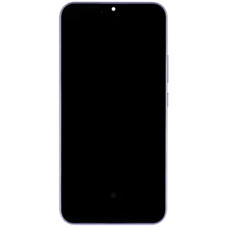 OLED Display mit Rahmen für Samsung Galaxy A34 5G (A346 / 2023) (Service Pack) (Violet (Violett))