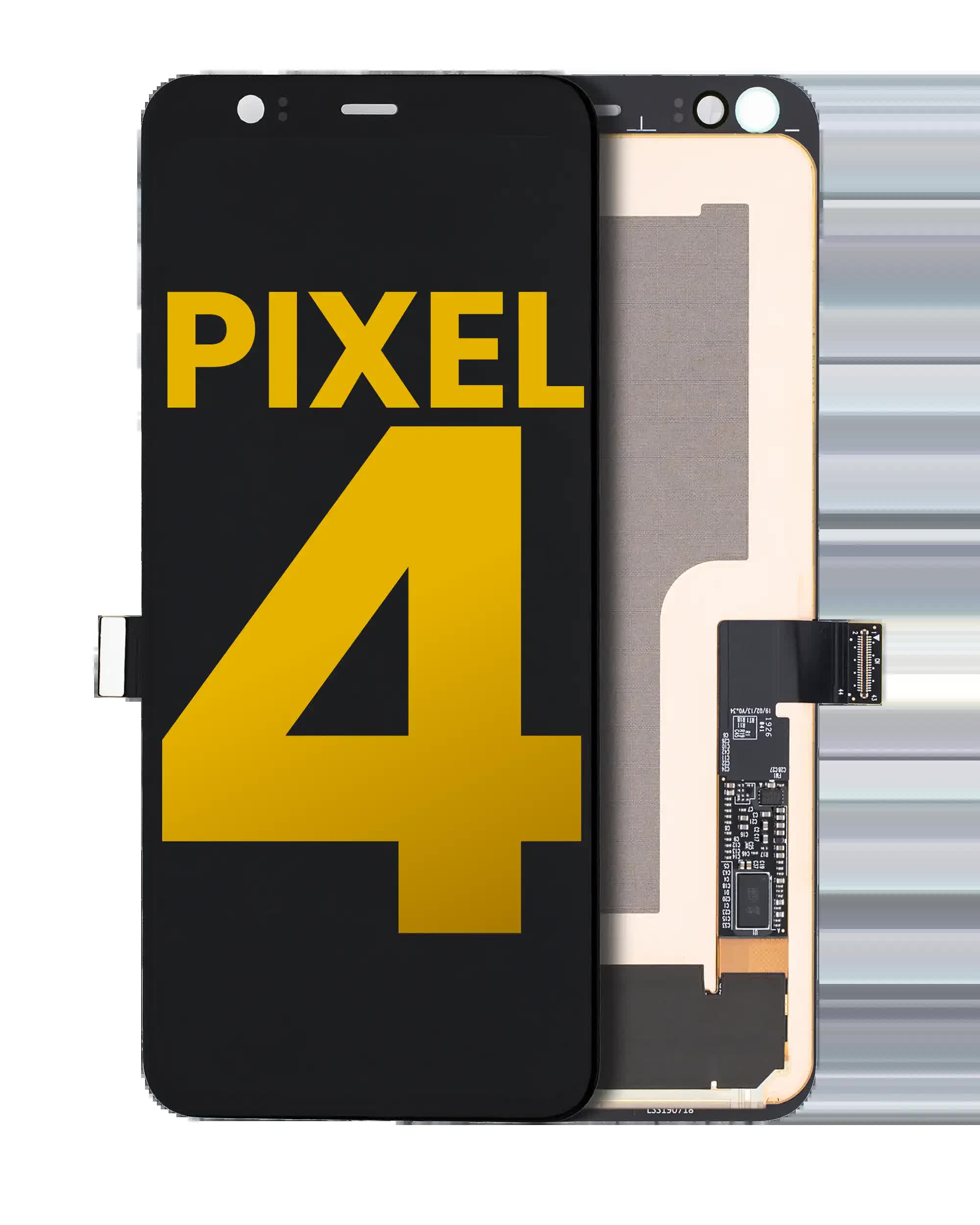 OLED Display ohne Rahmen für Google Pixel 4 (alle Modelle) (professionell aufgearbeitet)