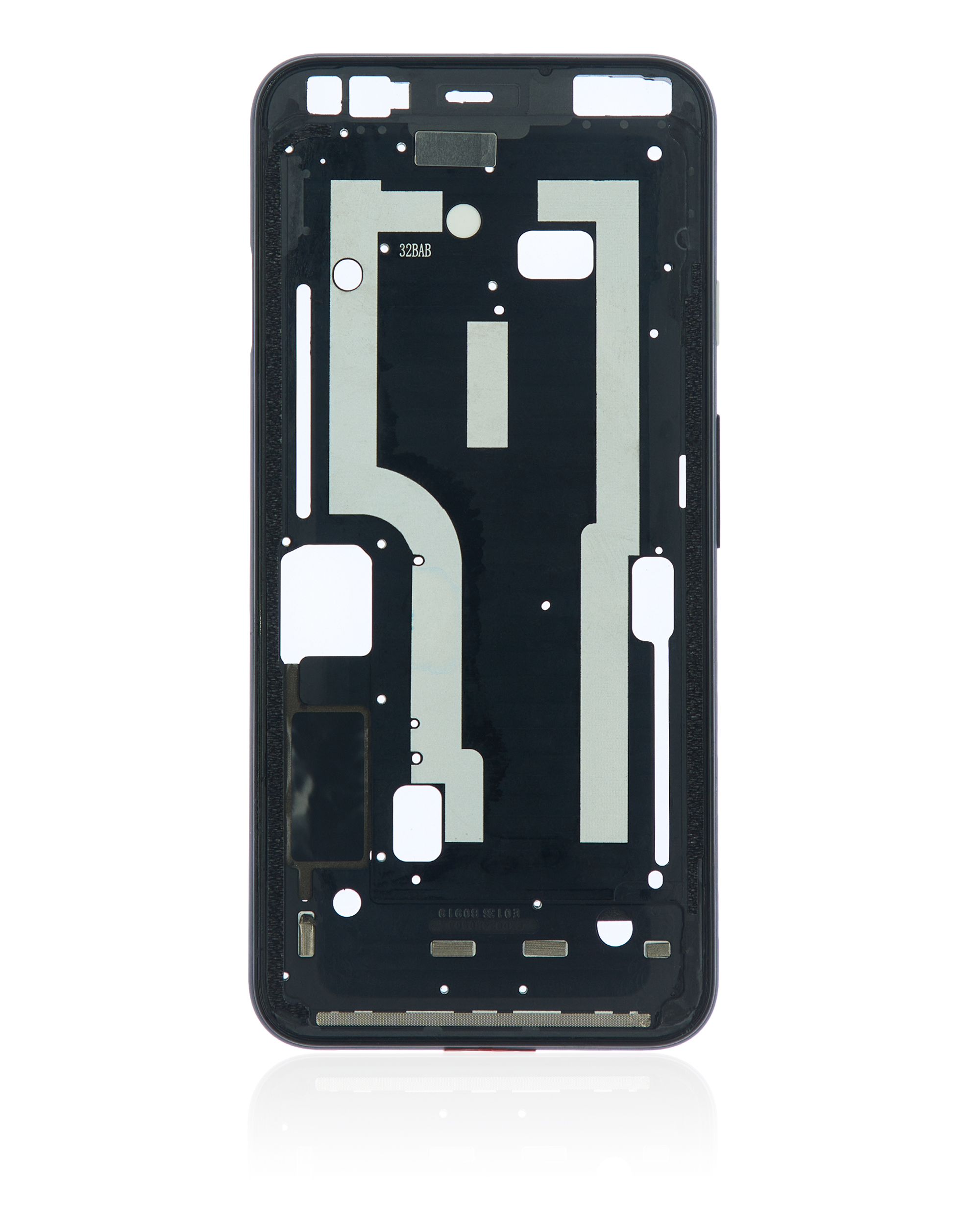 Mittelrahmen für Google Pixel 4 (Clearly White Powerbutton) – Bild 3