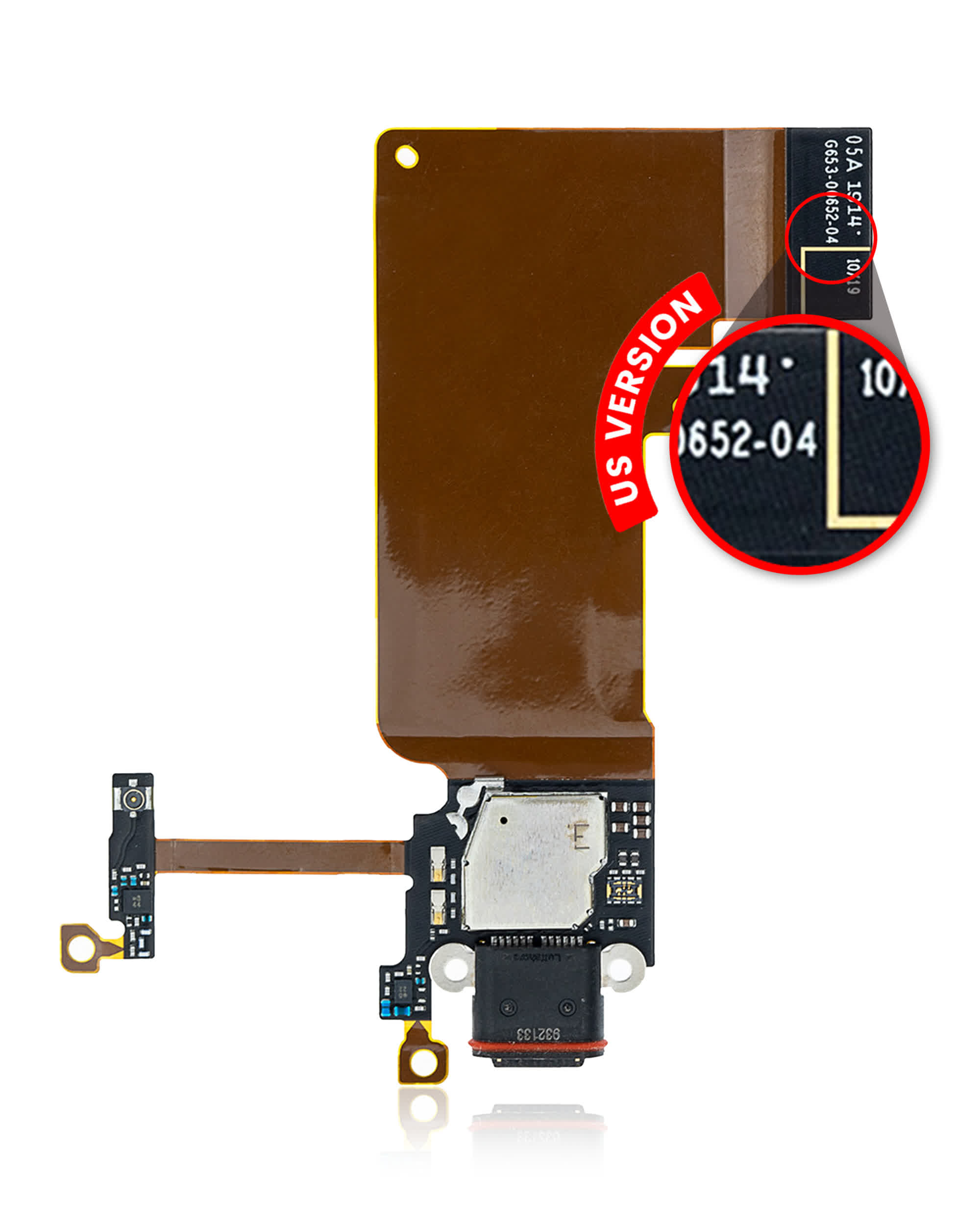 Ladebuchse mit Flexkabel für Google Pixel 4 (US-Version)
