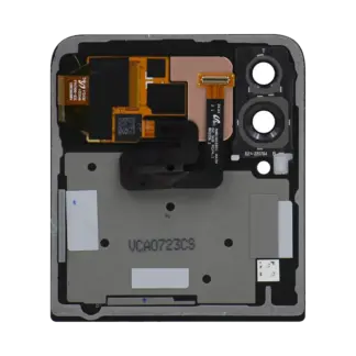 Outer OLED Display für Samsung Galaxy Z Flip 4 5G (ausgebautes Originalteil: Grade B/C) (Black (Schwarz))