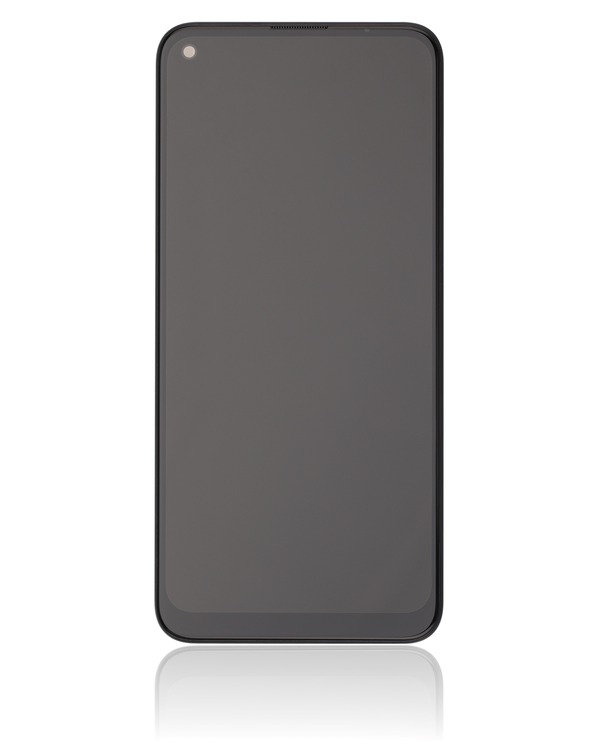 LCD Display mit Rahmen für LG K61 (2020) (professionell aufgearbeitet) (Black (Schwarz)) – Bild 2