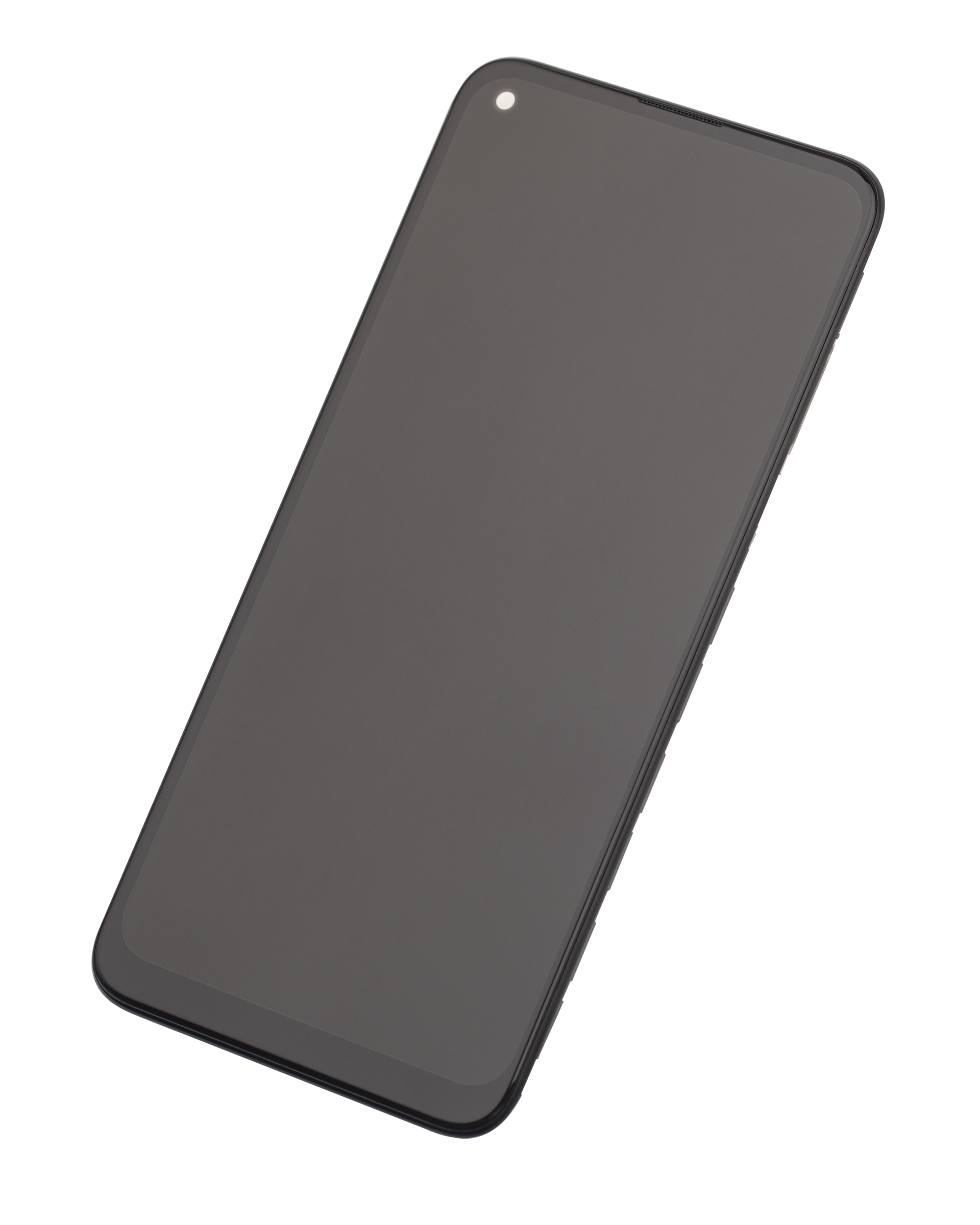 LCD Display mit Rahmen für LG K61 (2020) (professionell aufgearbeitet) (Black (Schwarz)) – Bild 4