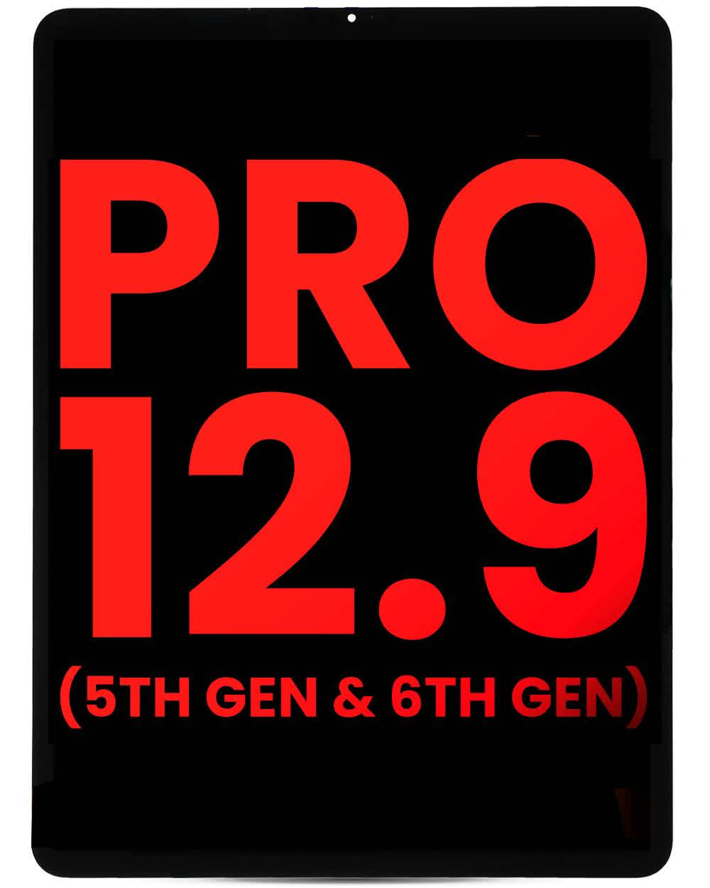 LCD Display mit Touchscreen-Digitizer für IPad Pro 12.9" 5th Gen (2021) / Pro 12.9" 6th Gen (2022) (Aftermarket Plus)