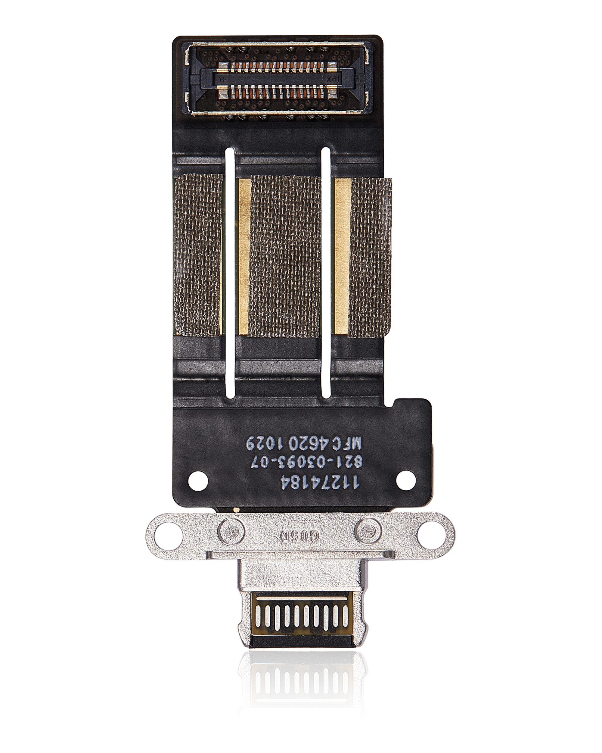 Ladebuchse Flexkabel für iPad Pro 11" 3. Gen (2021) / Pro 11" 4th Gen (2022) / iPad Pro 12.9" 5th Gen (2021) / Pro 12.9" 6th Gen (2022) (Space Gr – Bild 3