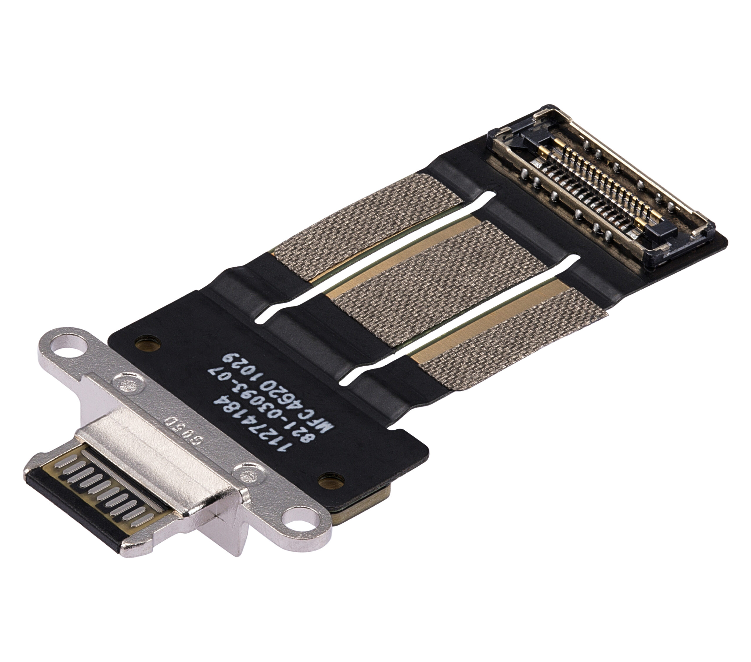 Ladebuchse Flexkabel für iPad Pro 11" 3. Gen (2021) / Pro 11" 4th Gen (2022) / iPad Pro 12.9" 5th Gen (2021) / Pro 12.9" 6th Gen (2022) (Space Gr – Bild 4