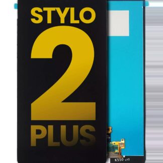 LCD Display ohne Rahmen für LG Stylo 2 Plus (K550 / MS550) (professionell aufgearbeitet) (Black (Schwarz))