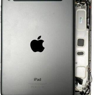 Rückgehäuse mit Kleinteilen vormontiert für iPad Mini 4 (WIFI cellular) (ausgebautes Originalteil: Grade C) (Space Gray)