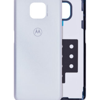 Rückdeckelglas für Motorola Moto G Power (XT2117 / 2021) (Original) (Polar Silver)