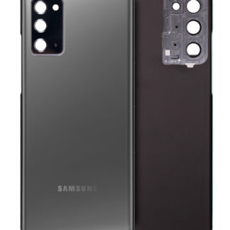 Rückdeckelglas mit Kameraglas für Samsung Galaxy Note 20 5G (Service Pack) (Mystic Gray)