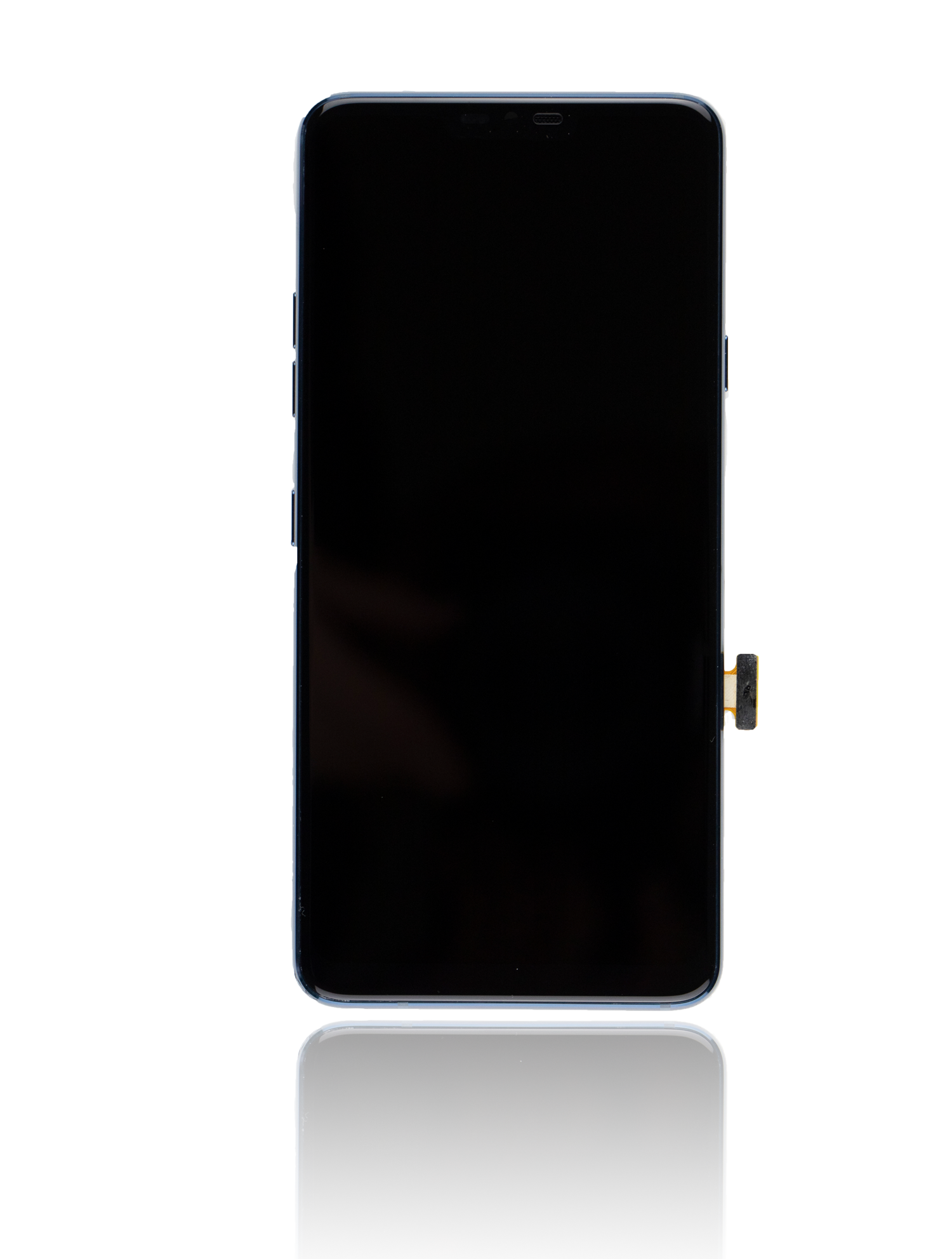 LCD Display mit Rahmen für LG G7 ThinQ / G7 Plus / G7 One (professionell aufgearbeitet) (Moroccan Blue) – Bild 2