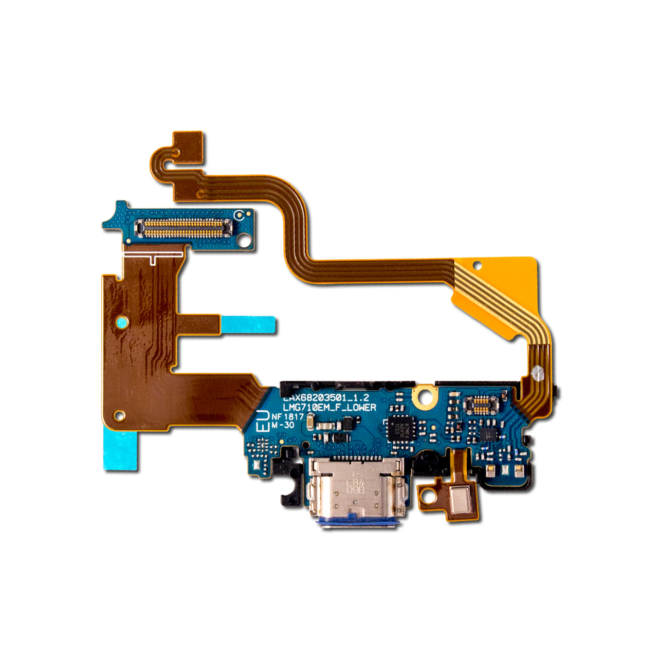 Ladebuchse Flexkabel für LG G7 ThinQ (Euro Version / LMG710EM / Version 1.2) – Bild 2