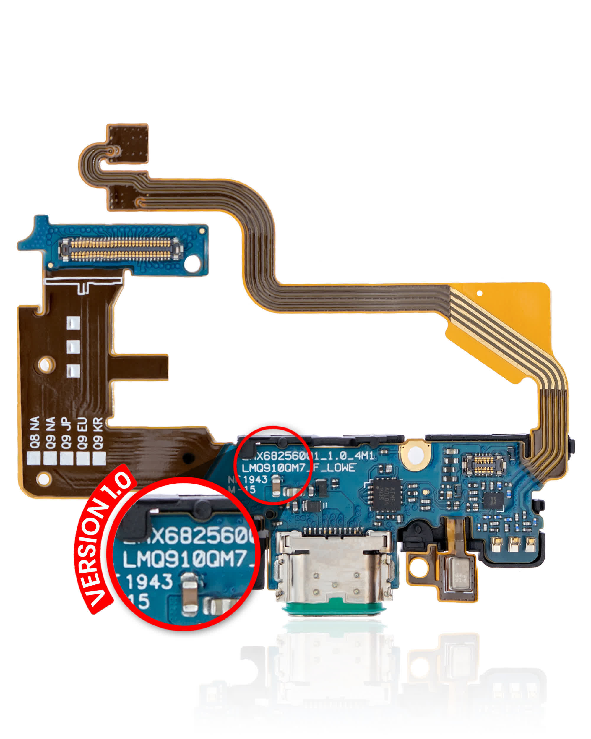 Ladebuchse Flexkabel für LG G7 One (LMQ910QM7 / Version 1.0)