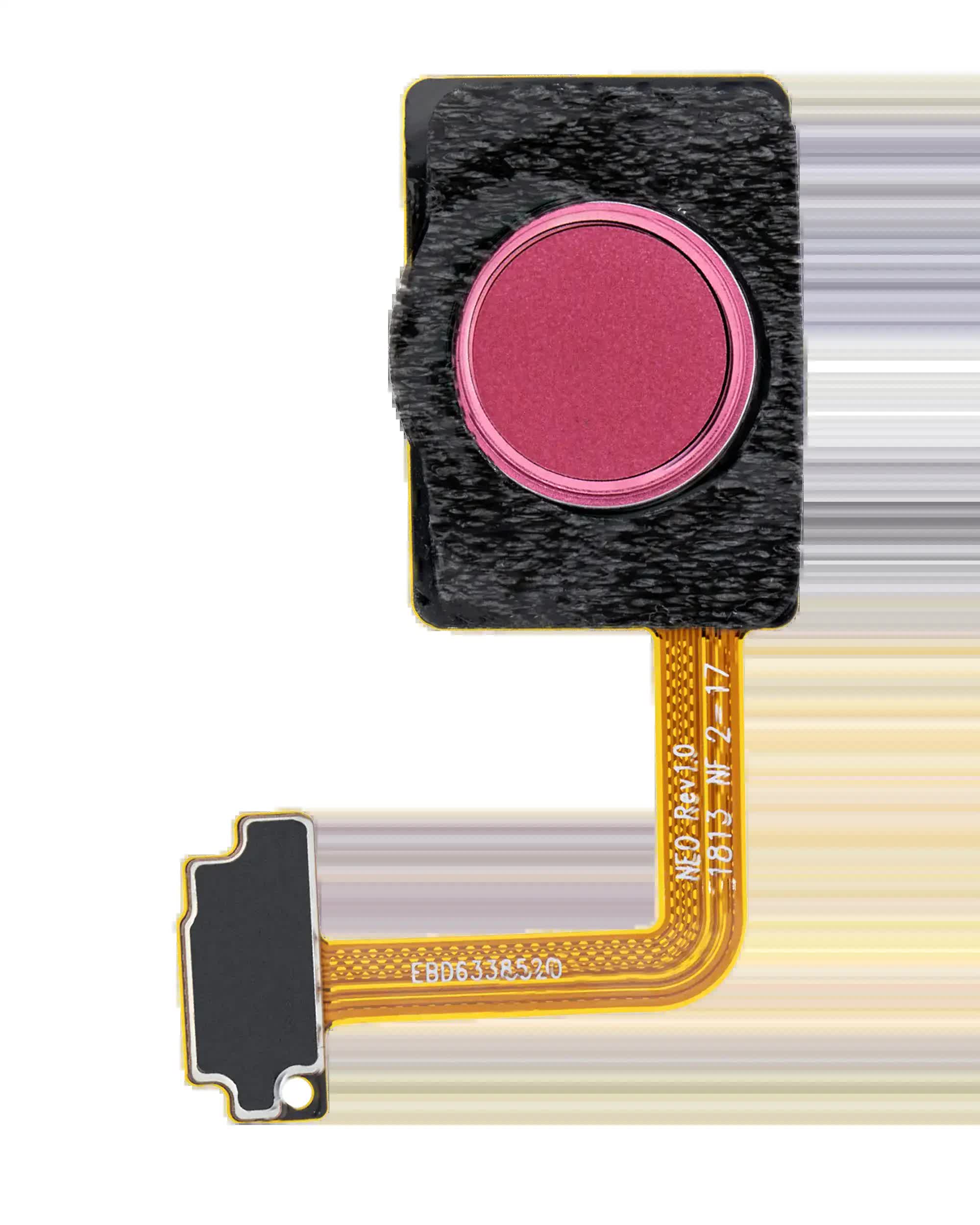Homebutton mit Fingerprint Sensor Flexkabel für LG G7 ThinQ (Raspberry Rose)
