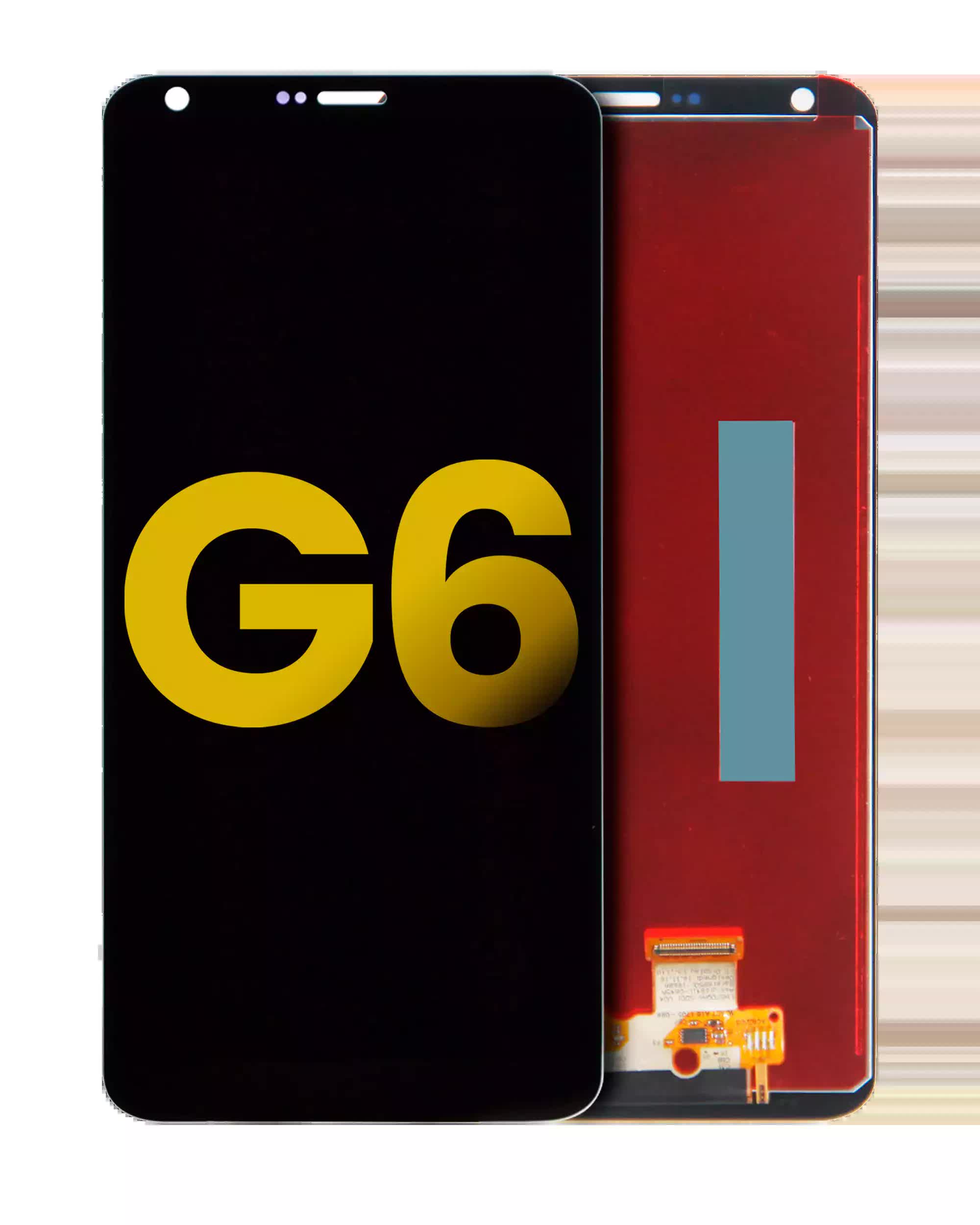 LCD Display ohne Rahmen für LG G6 (professionell aufgearbeitet) (Astro Black)