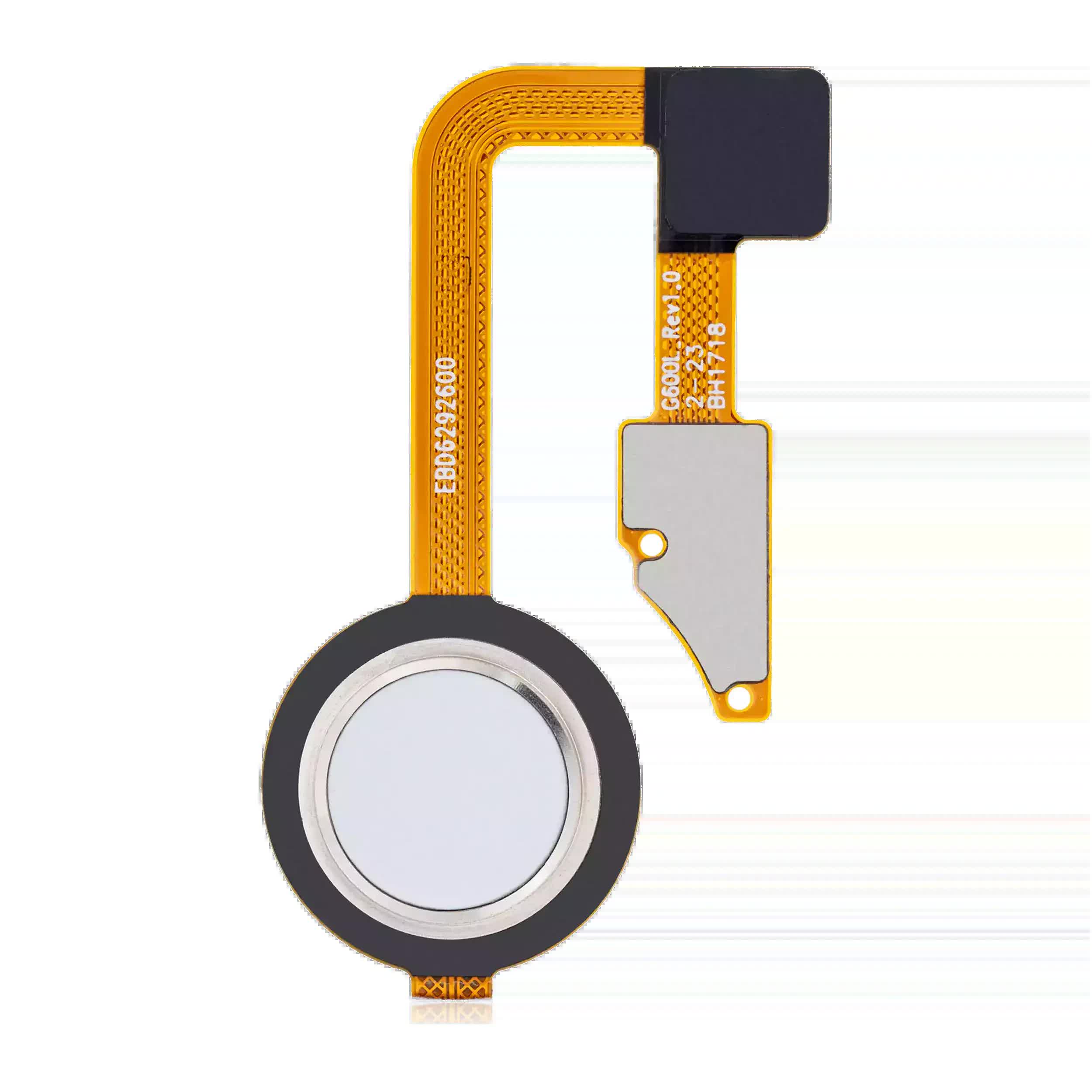 Fingerprint Homebutton Sensor & Power Sensor Flexkabel für LG G6 (Mystic White)