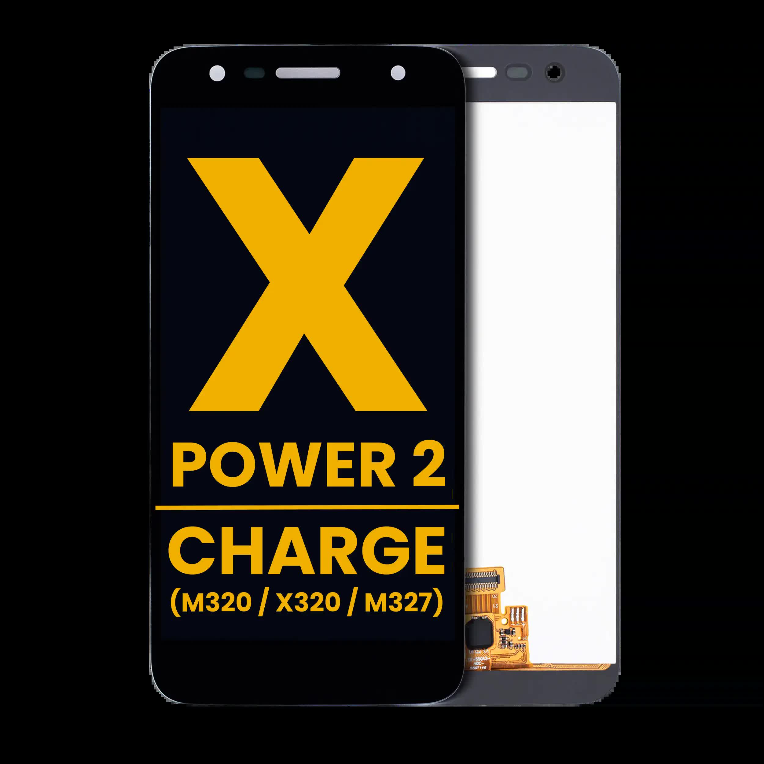 LCD Display ohne Rahmen für LG X Power 2 / X Charge (M320 / X320 / M327) (professionell aufgearbeitet)