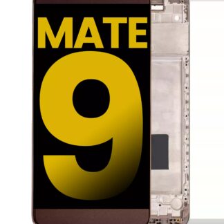 LCD Display mit Rahmen für Huawei Mate 9 (professionell aufgearbeitet) (Brown (Braun))